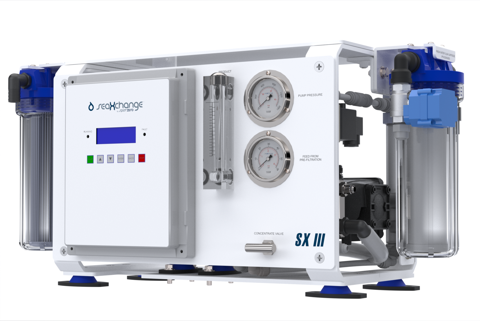 SX II Water Maker Reverse Osmosis Spot Zero Marine Water Makers