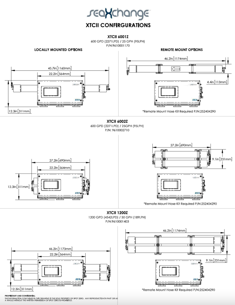 XTCII Series Spot Zero Water Maker Water Makers For Sale In Florida